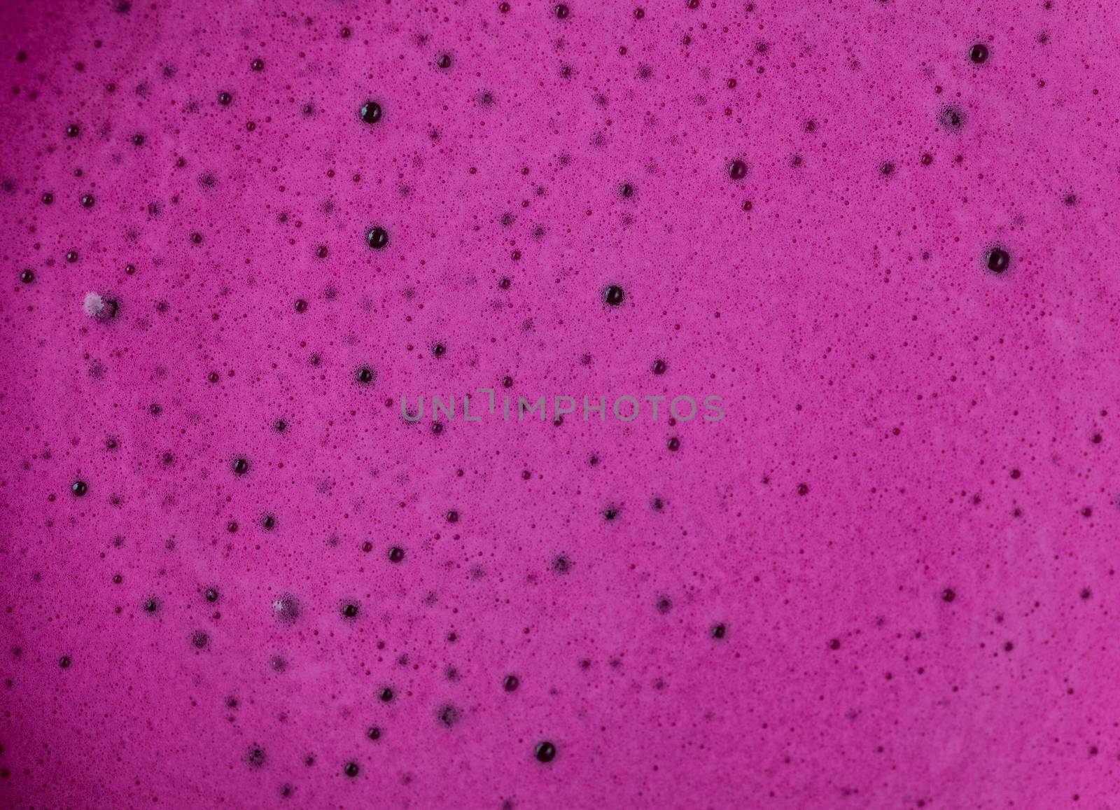 Extreme Closeup of Purple Beets Juice Texture