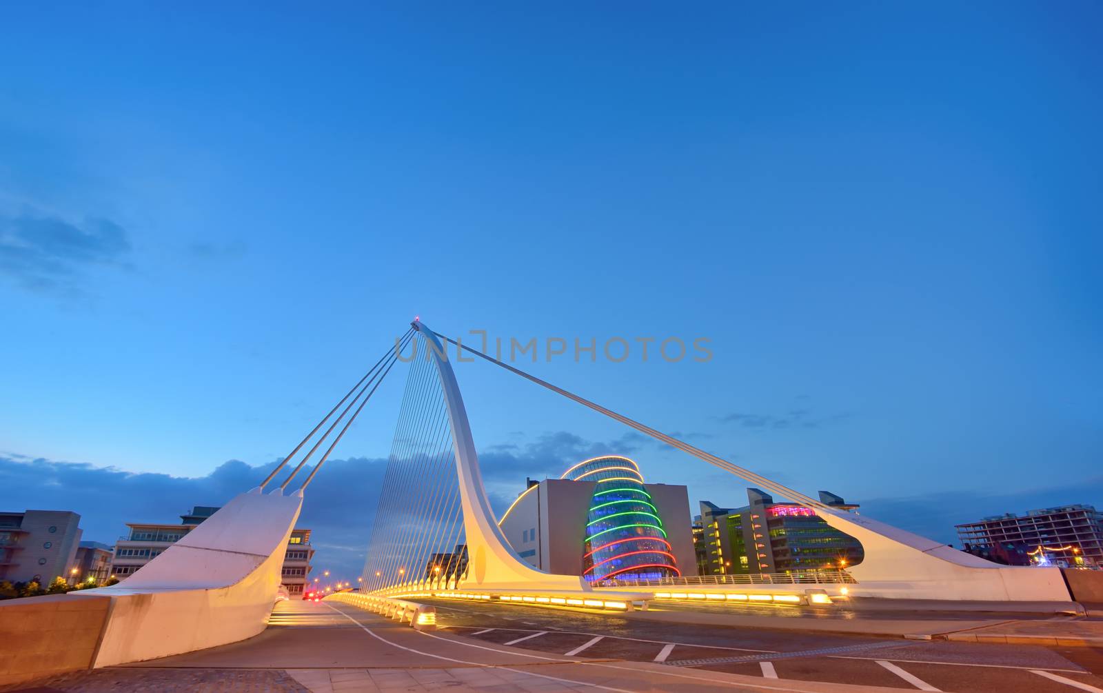 THE SAMUEL BECKETT BRIDGE from dublin