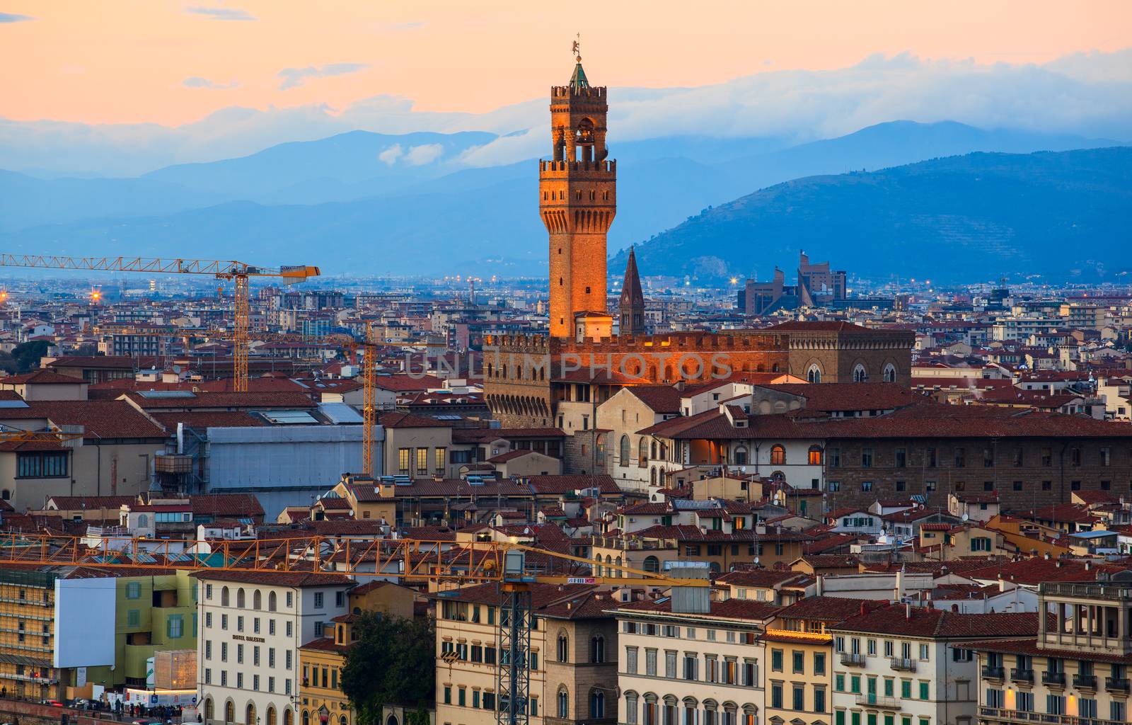 View of Florence - Firenze. Italy