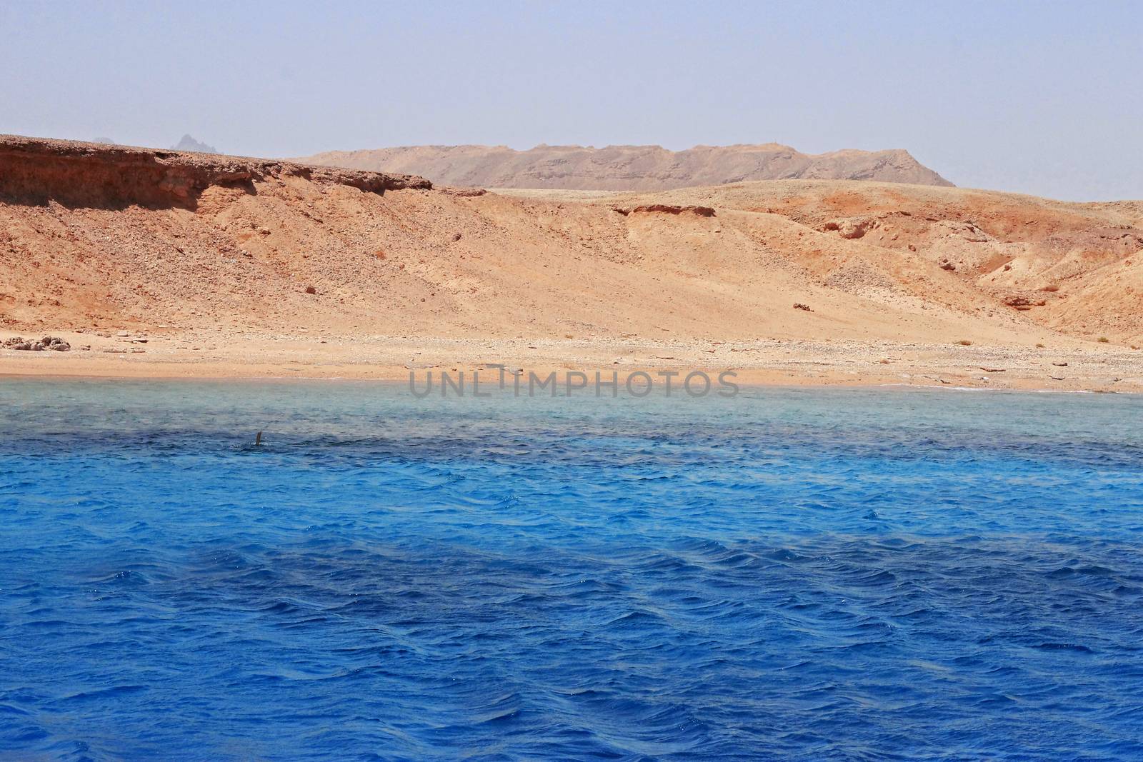 Red sea seashore on Ras Mohamed territory