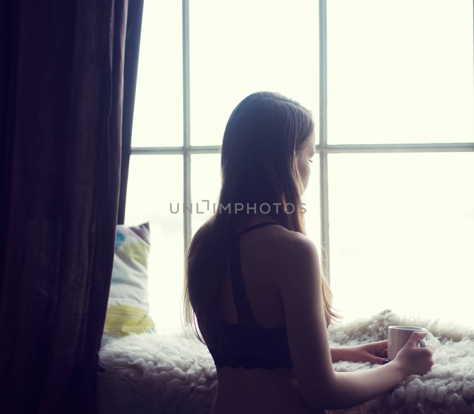 Woman in the morning. by victosha