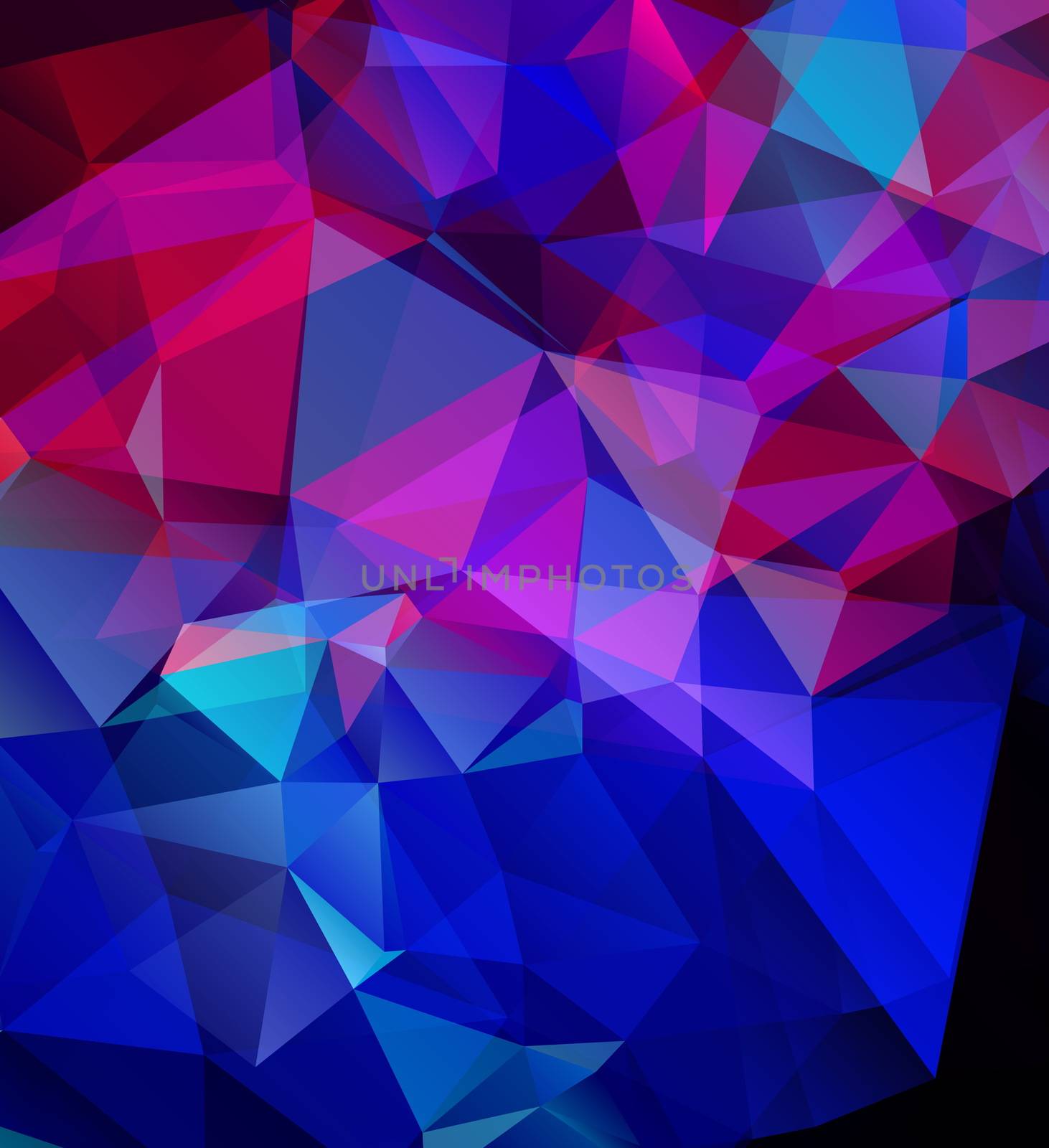 Colorful Polygonal Mosaic Background by dolfinvik