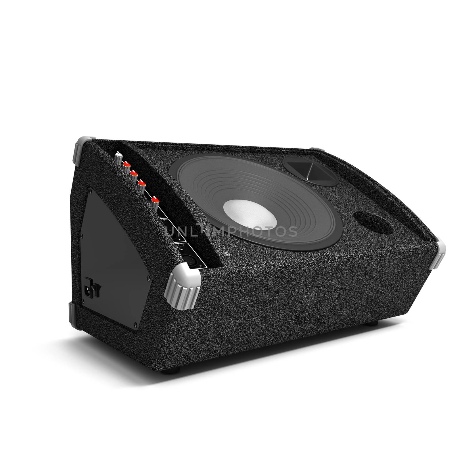 Speaker on white background