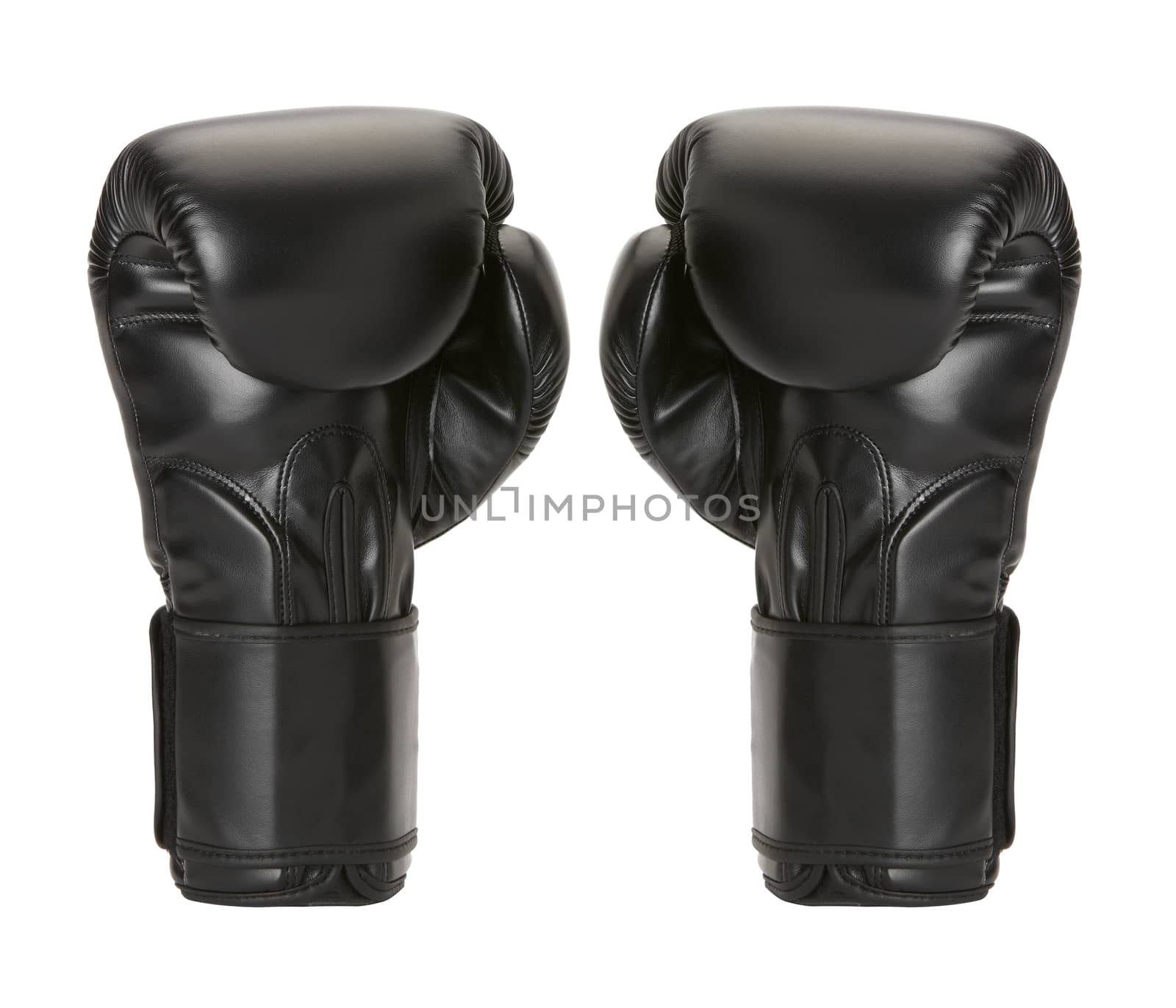 par boxing gloves on a white background.