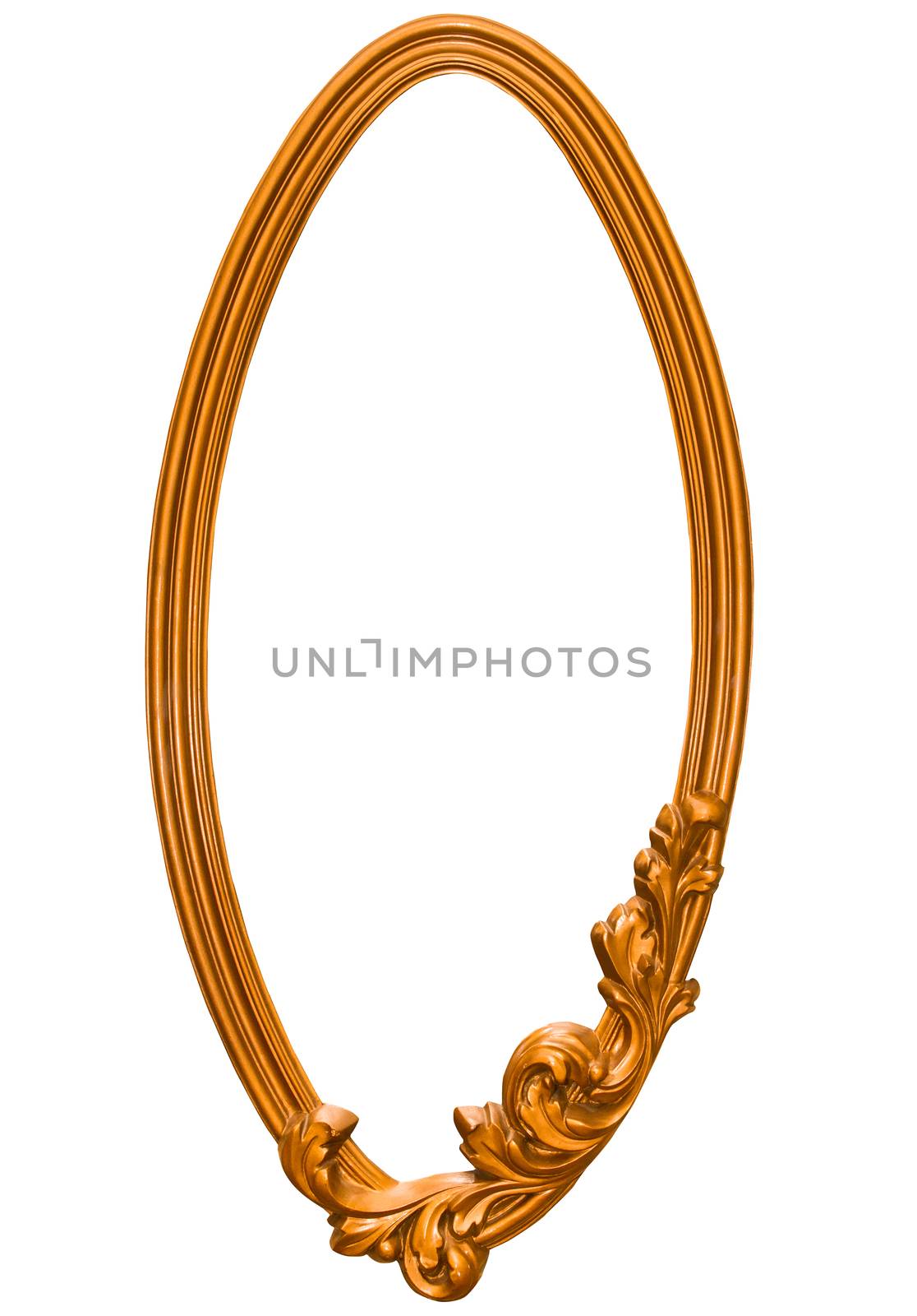 Golden antique frame  by ozaiachin