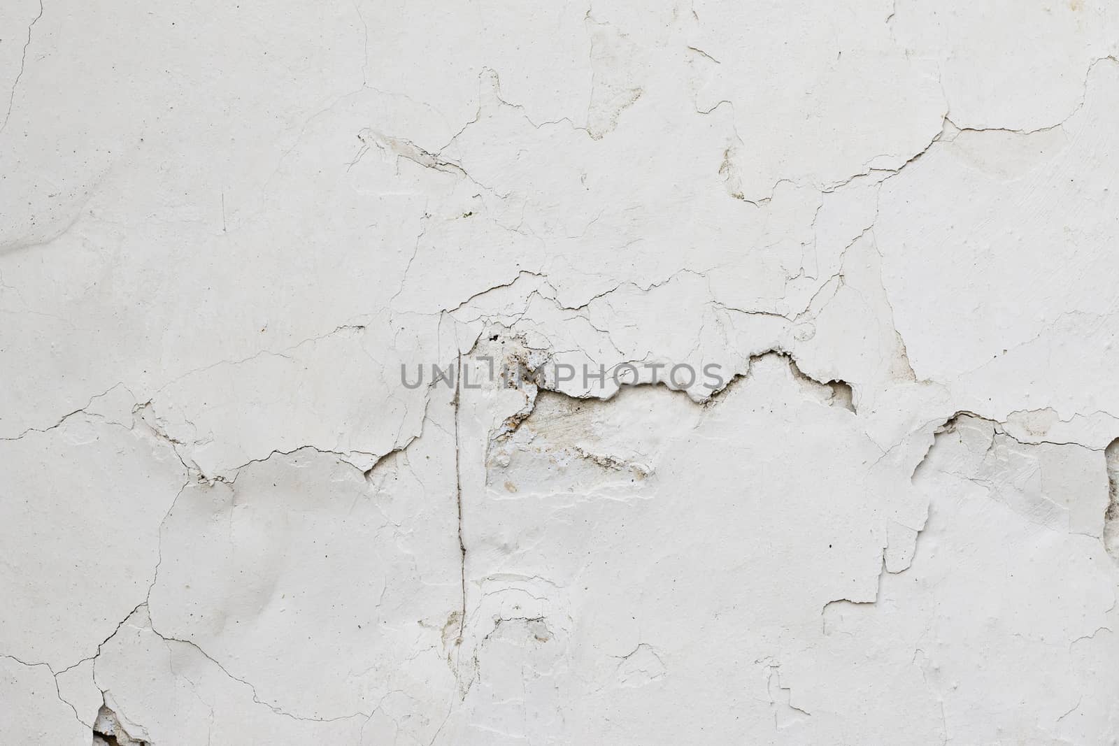 Detail cracked plaster - fine cracks - compound fissures - grunge background