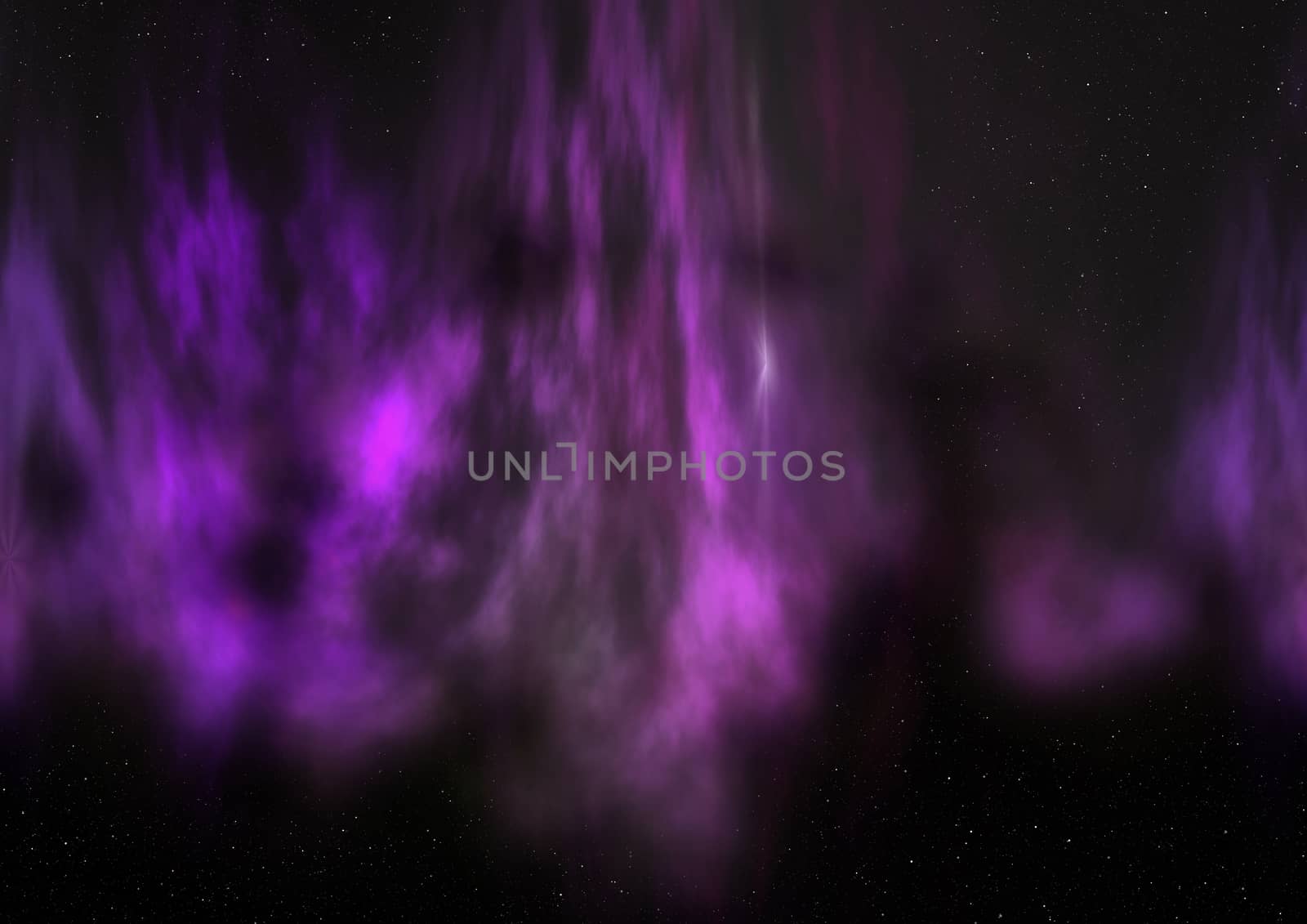 Far being shone nebula and star field against space. "Elements of this image furnished by NASA".