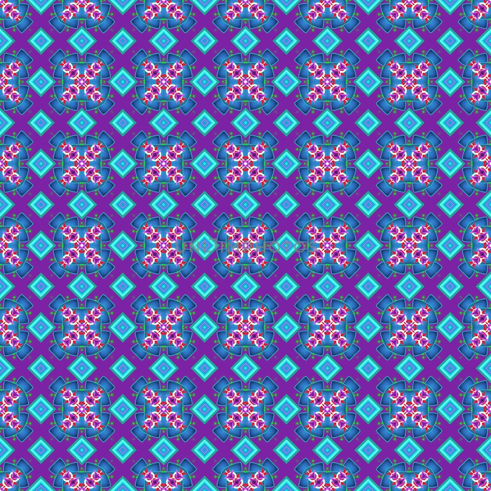 Digital computer graphic - seamless geometric ornament for design.