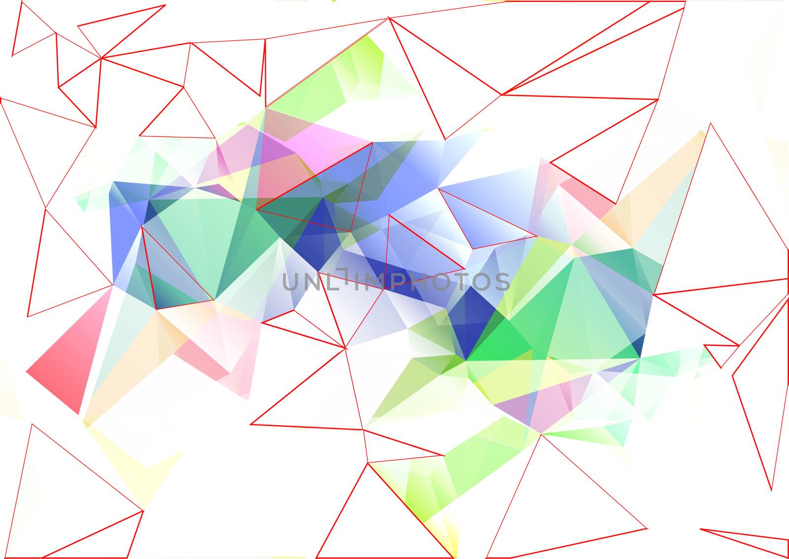 Colorful Polygonal Mosaic Background, illustration,  Creative  Design 