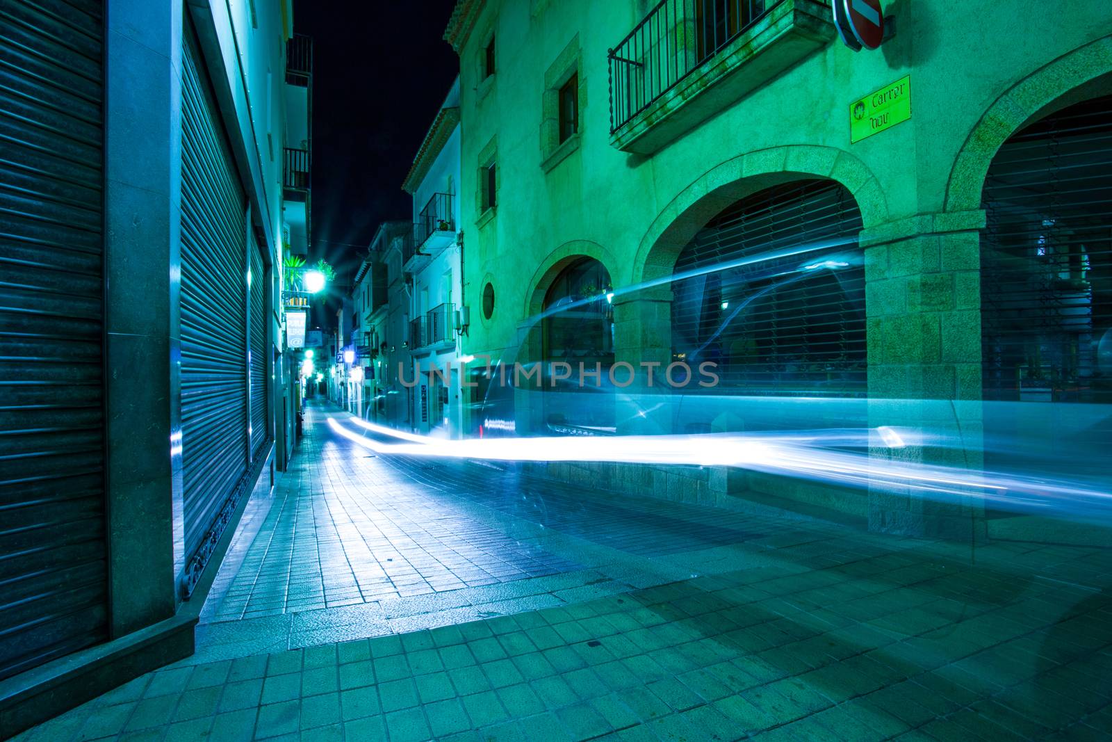 Tossa de Mar, Catalonia, Spain, 06.18.2013, Carrer Nou street by Astroid
