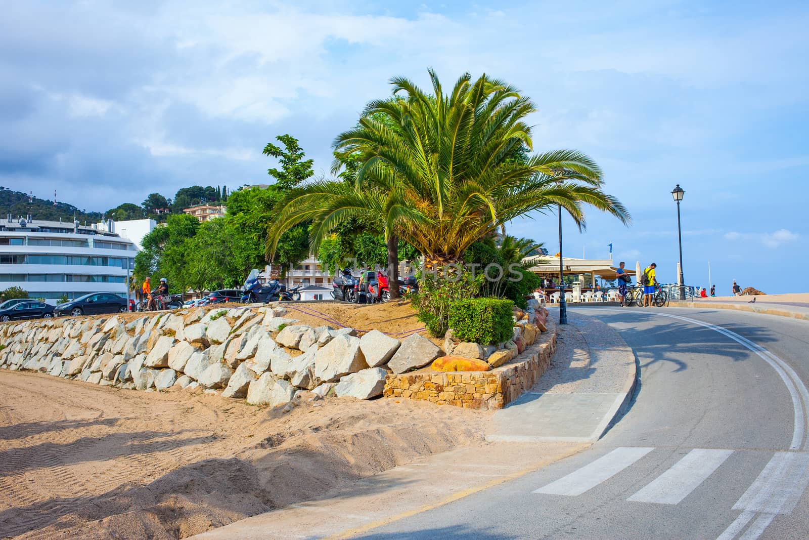 Tossa de Mar, Catalonia, Spain, Avenida Palma street by Astroid