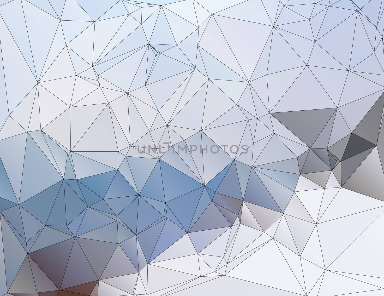 polygonal pattern of triangles, abstract background