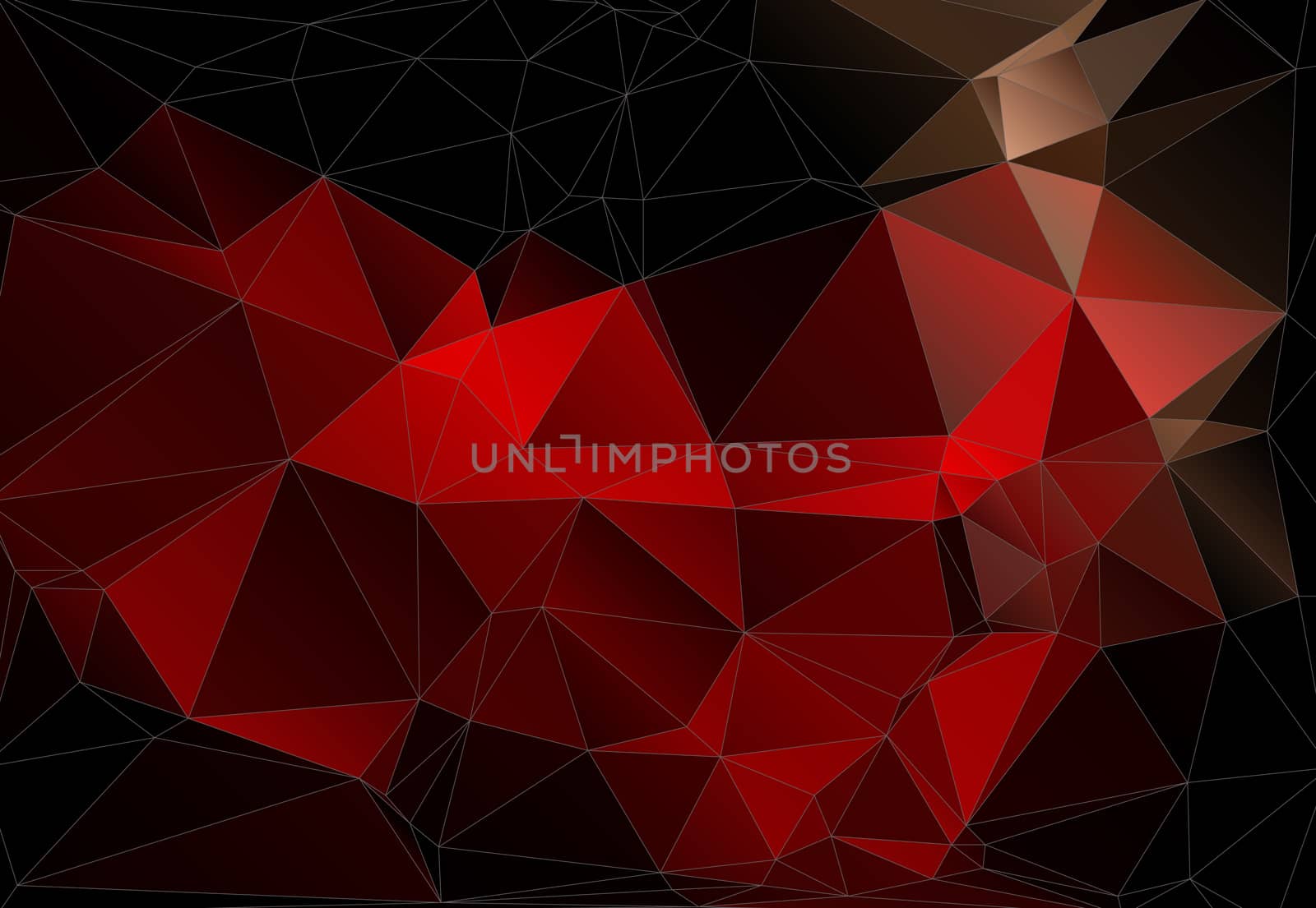 polygonal pattern of triangles, abstract background