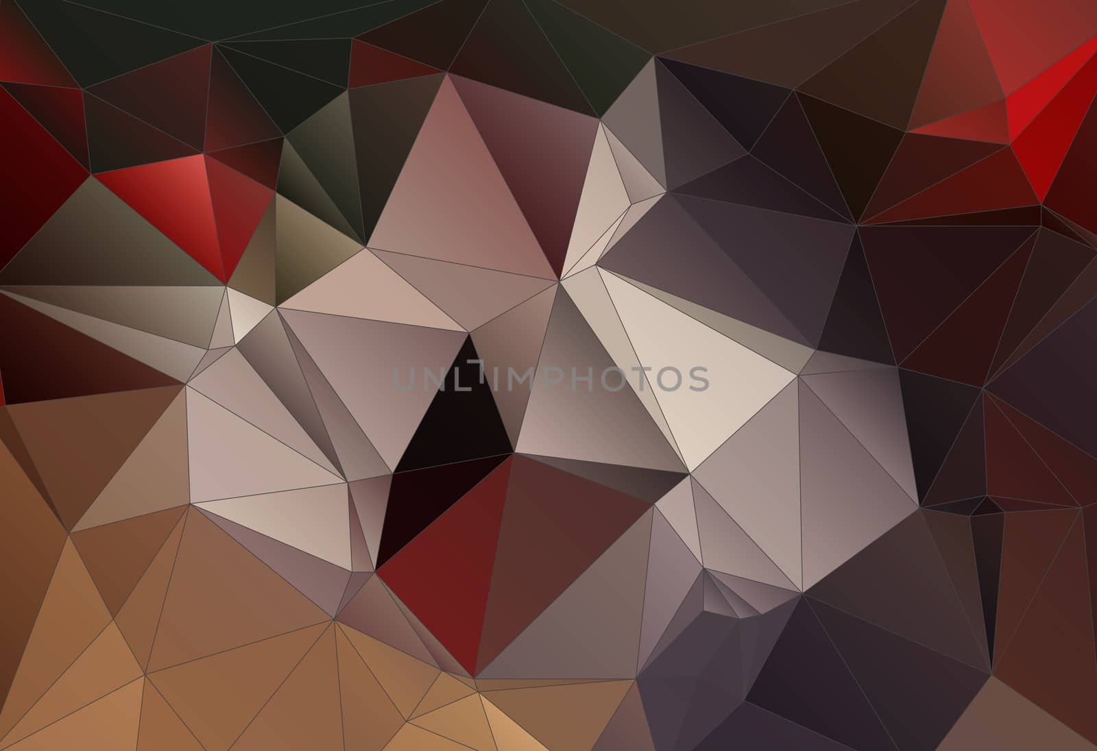 polygonal pattern of triangles, abstract background