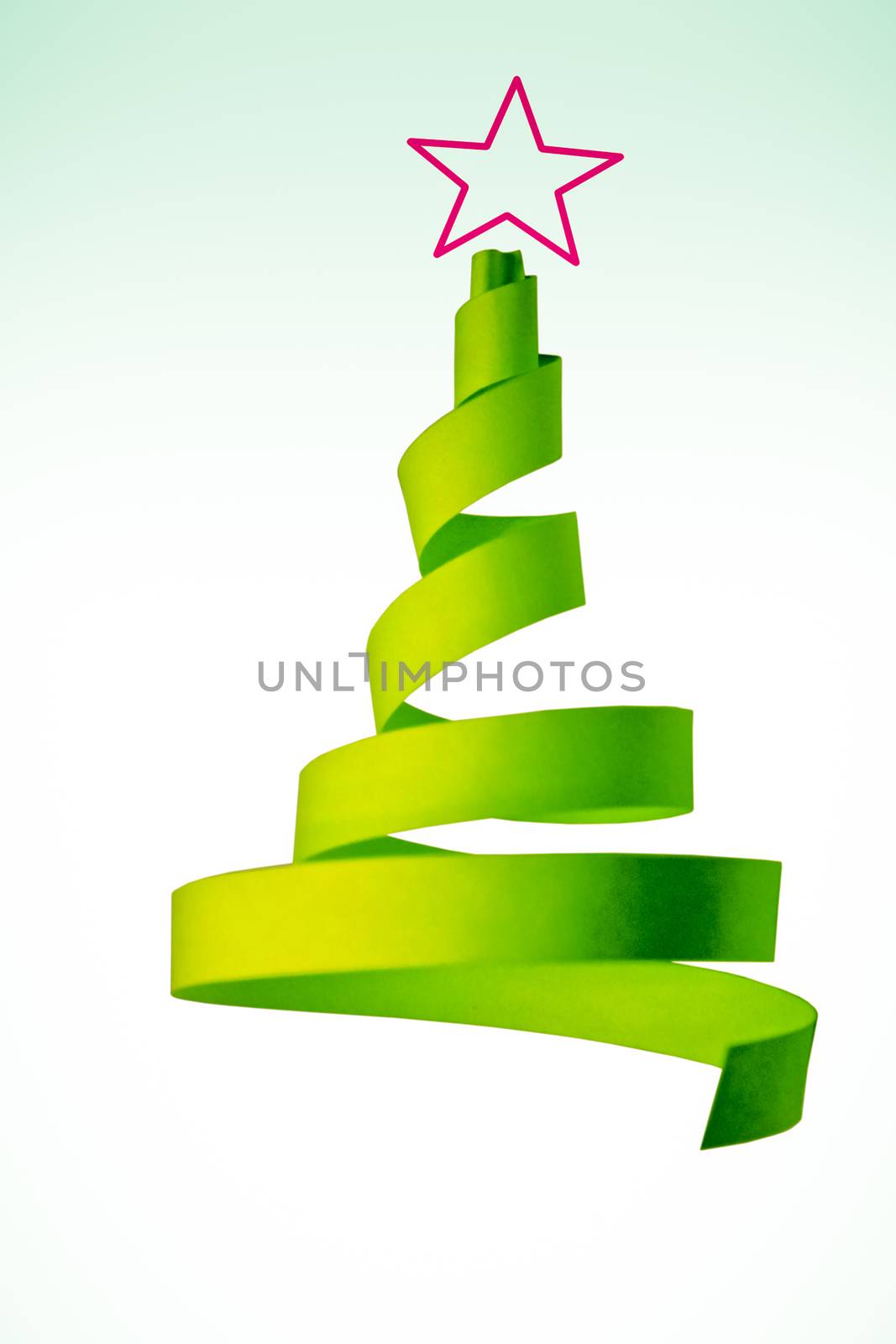 Christmas tree made from paper by yands