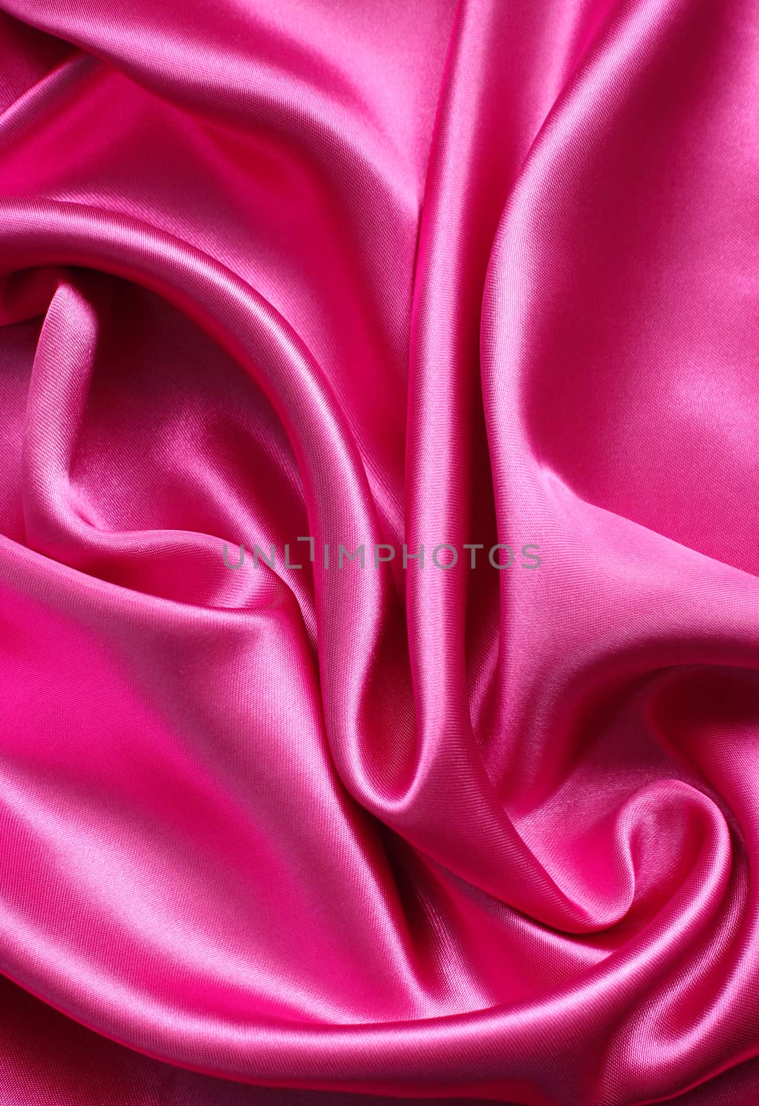 Smooth elegant pink silk can use as background 