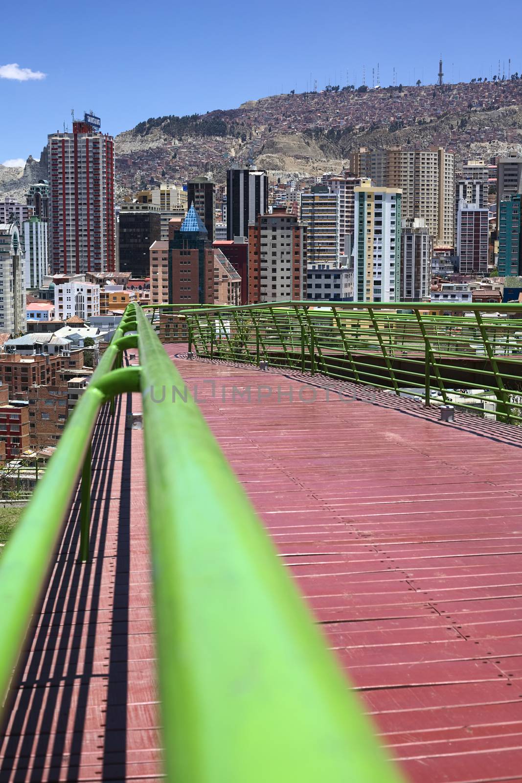 Via Balcon in La Paz, Bolivia by sven