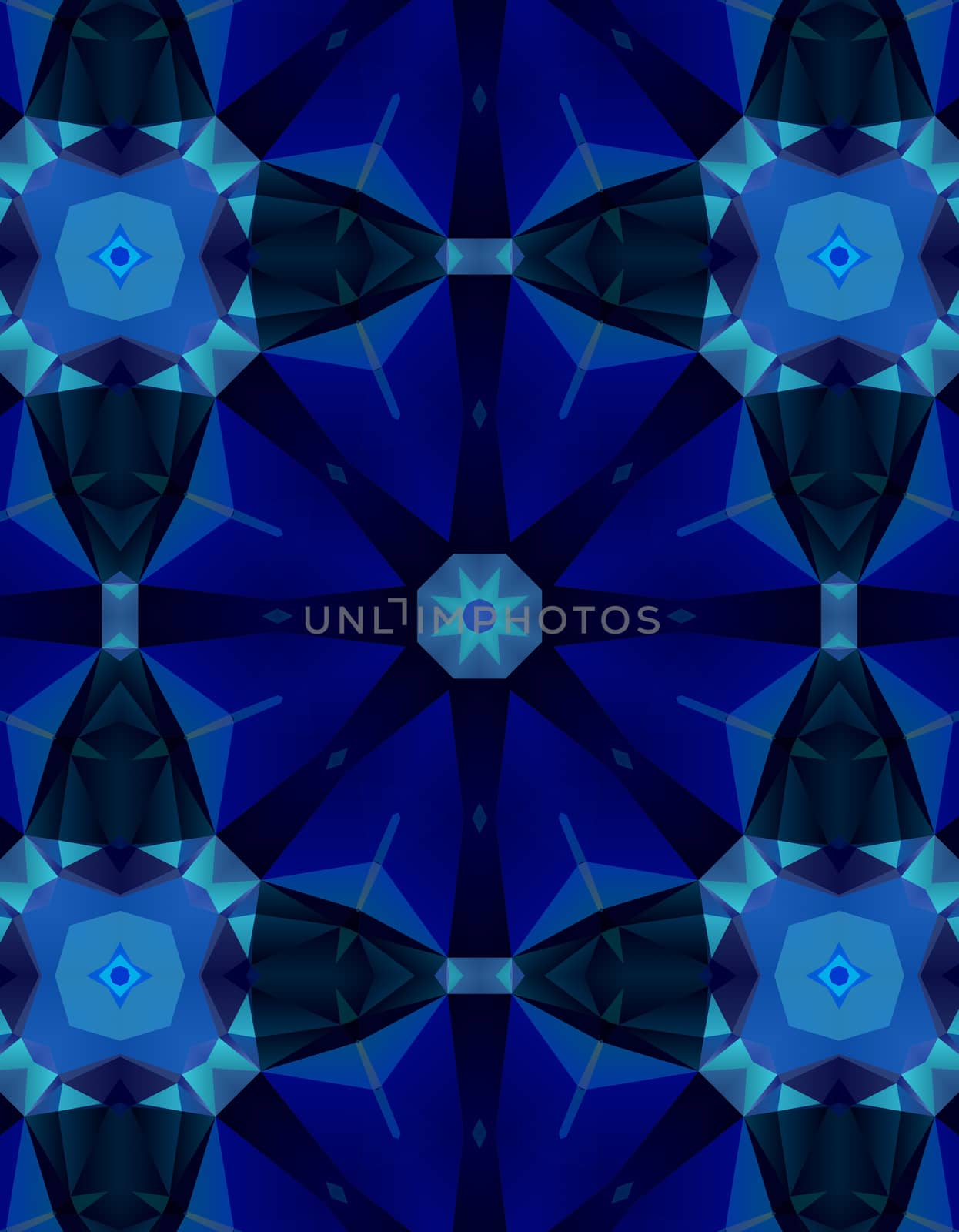 Ethnic pattern. Abstract kaleidoscope fabric design texture