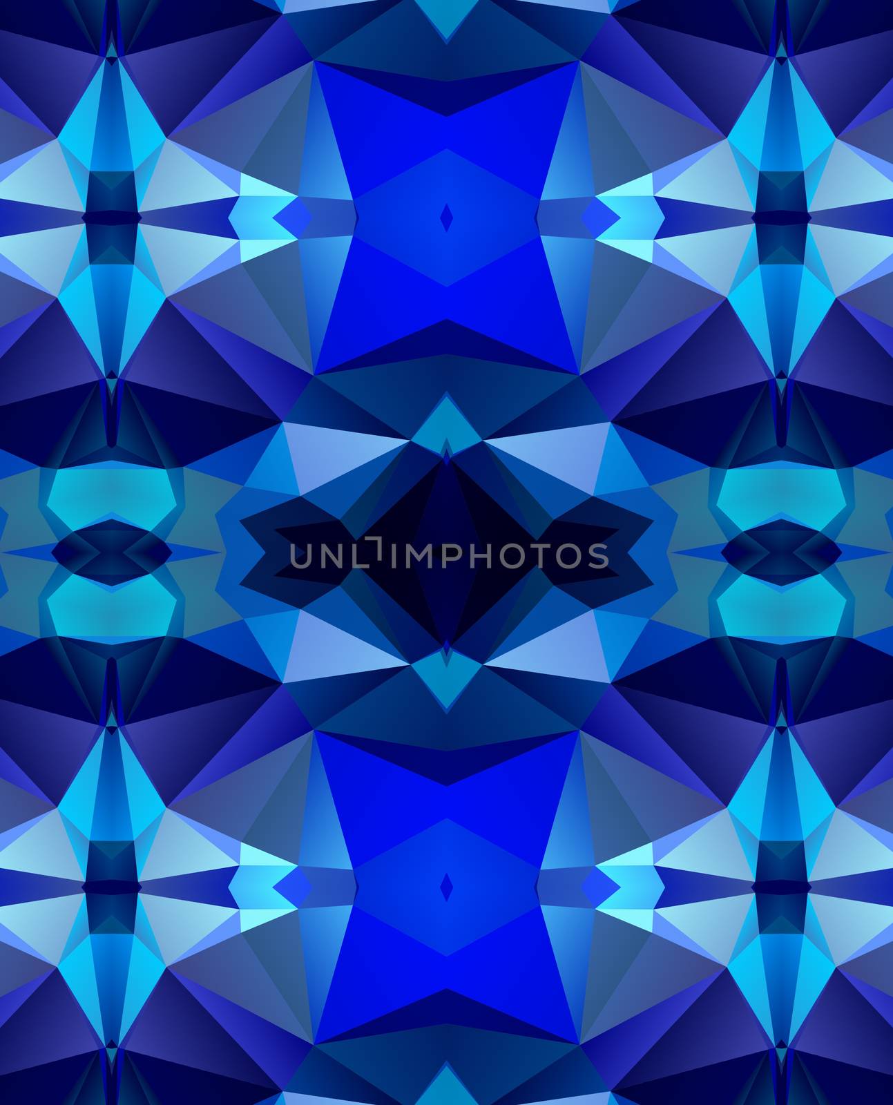 Ethnic pattern. Abstract kaleidoscope  by dolfinvik