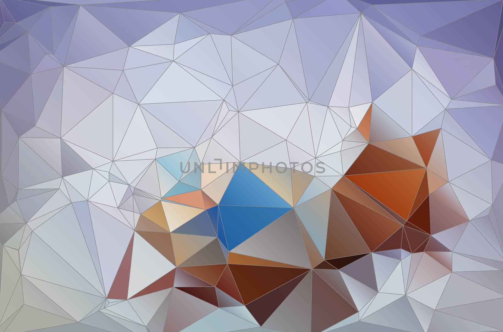 abstract pattern of triangles, seamless background polygonal