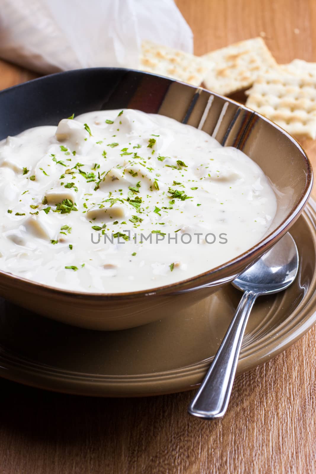 Bowl of Clam Chowder by SouthernLightStudios