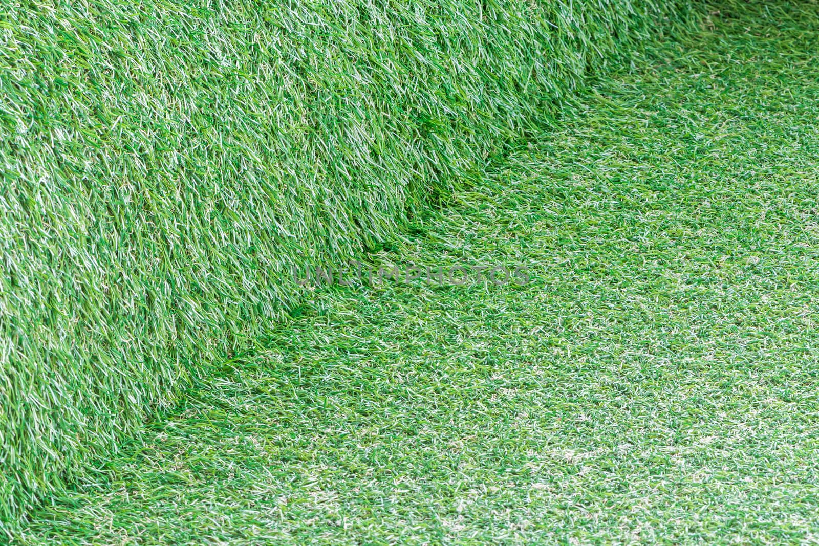 Closeup image of fresh spring green grass background