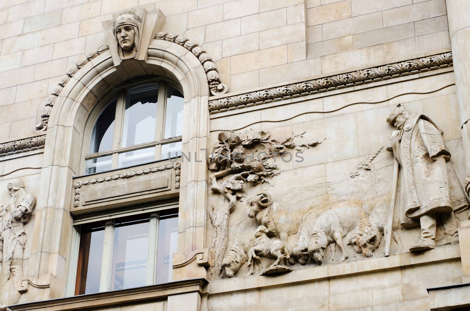 Historical architecture in Budapest, Hungary