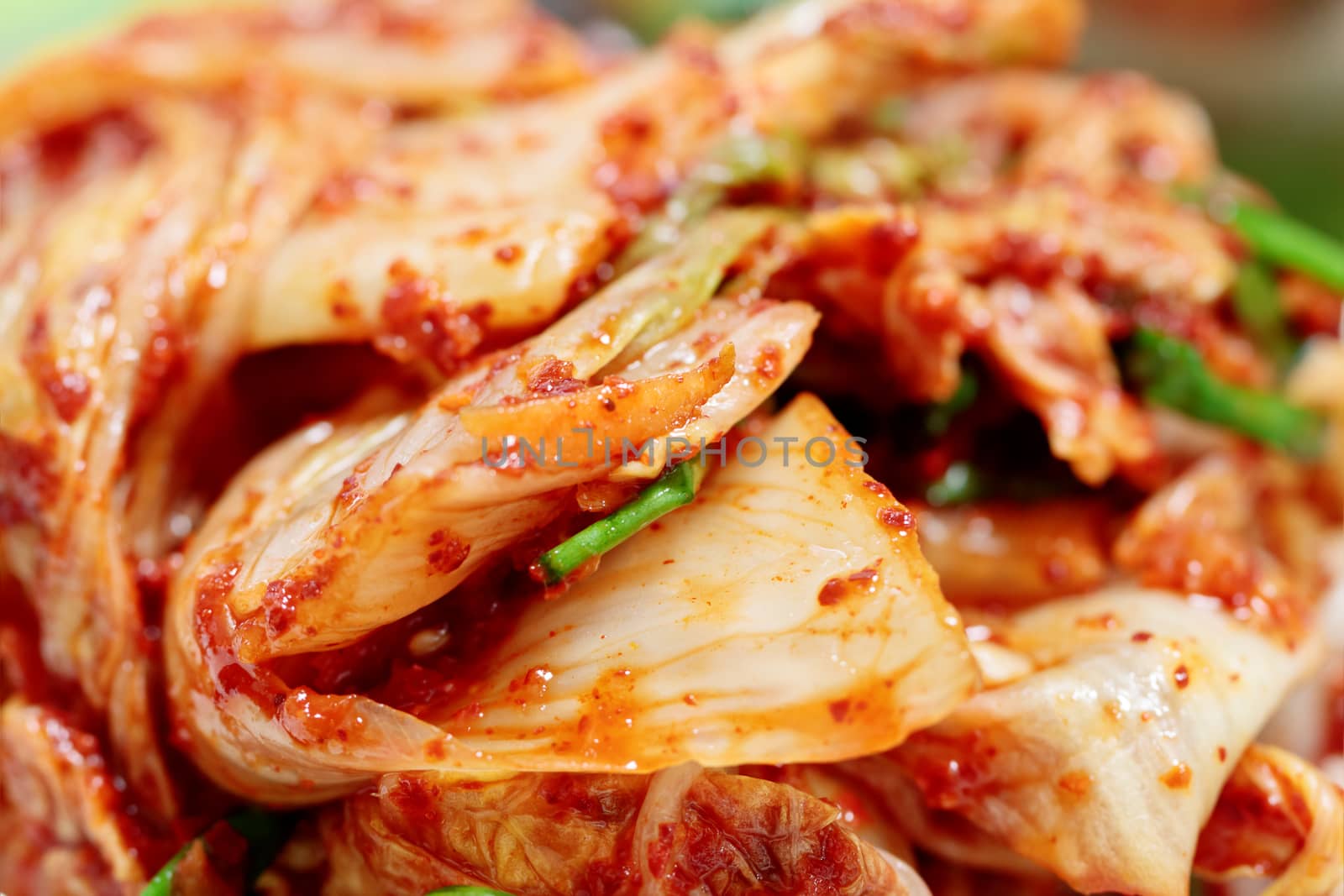 Kimchi (fermented vegetables), Korean Traditional Dish by dsmsoft