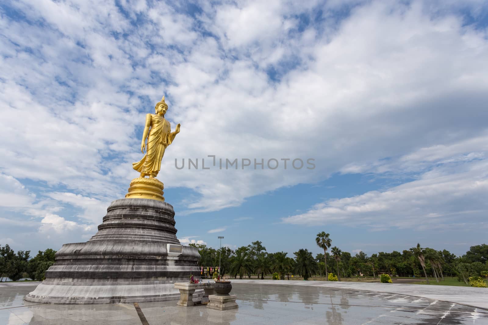 Standing Buddha Statue