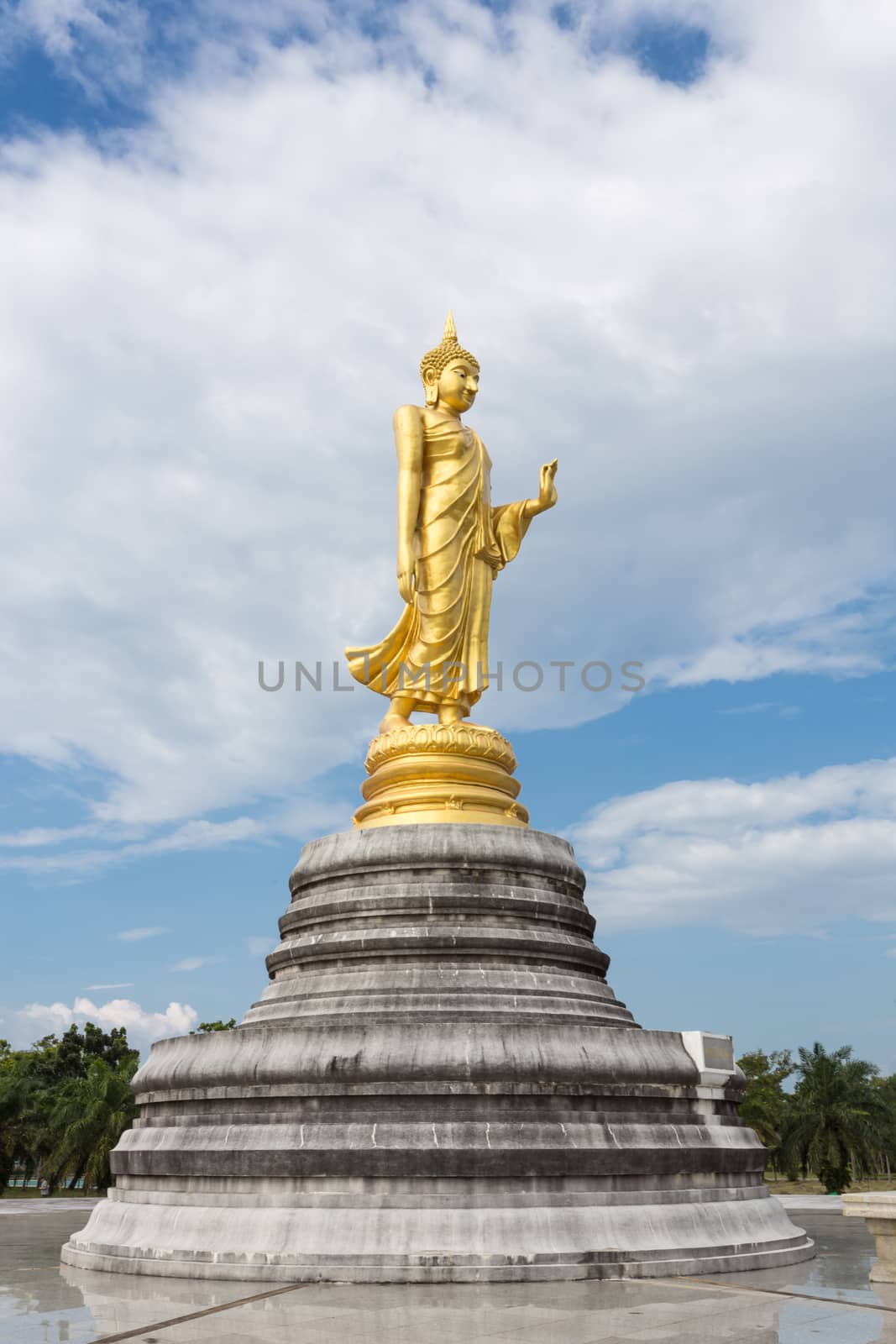 Standing Buddha Statue