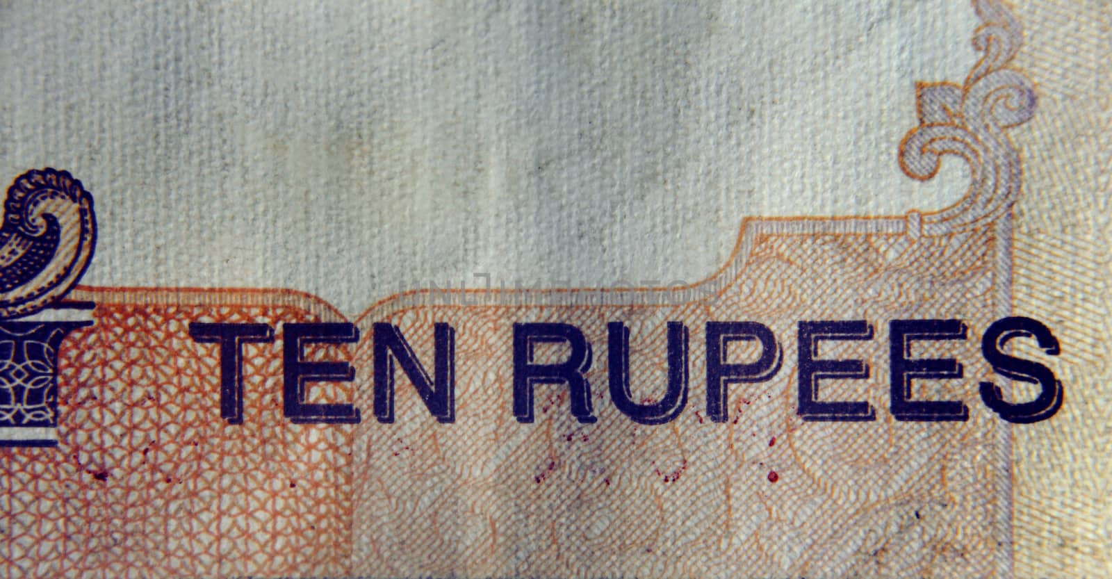 Ten rupee banknote by yands
