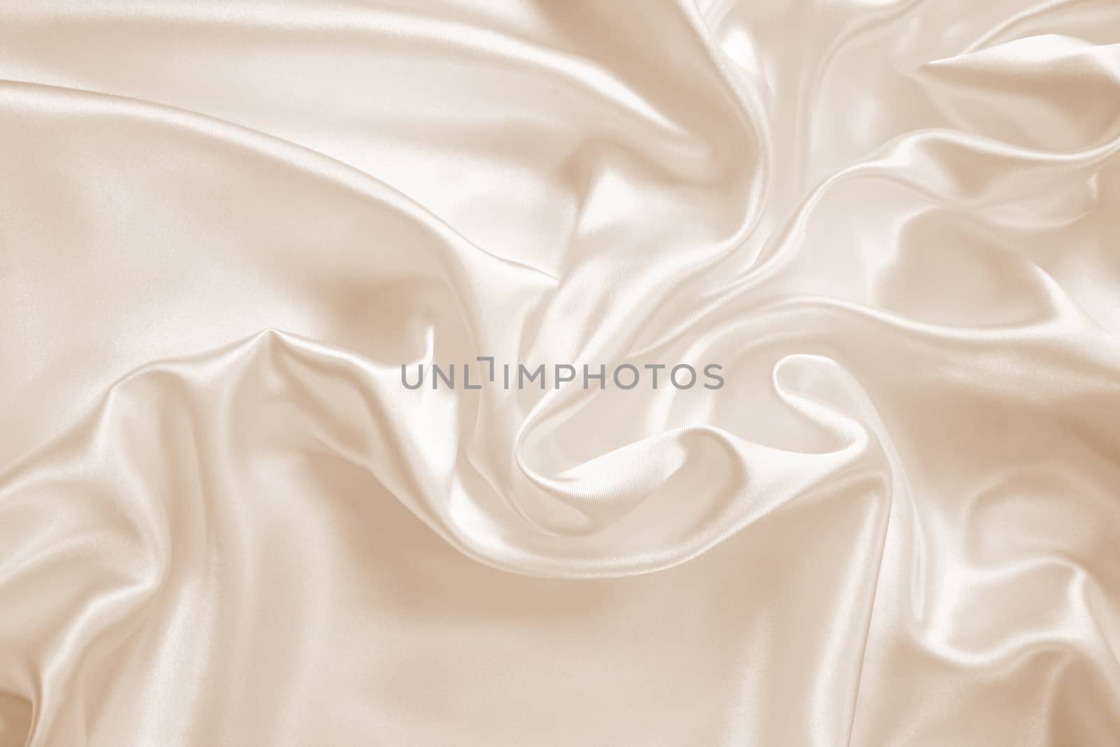 Smooth elegant golden silk can use as wedding background. In Sepia toned. Retro style 