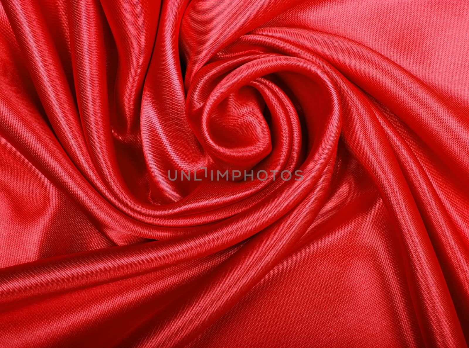 Smooth elegant red silk can use as background 