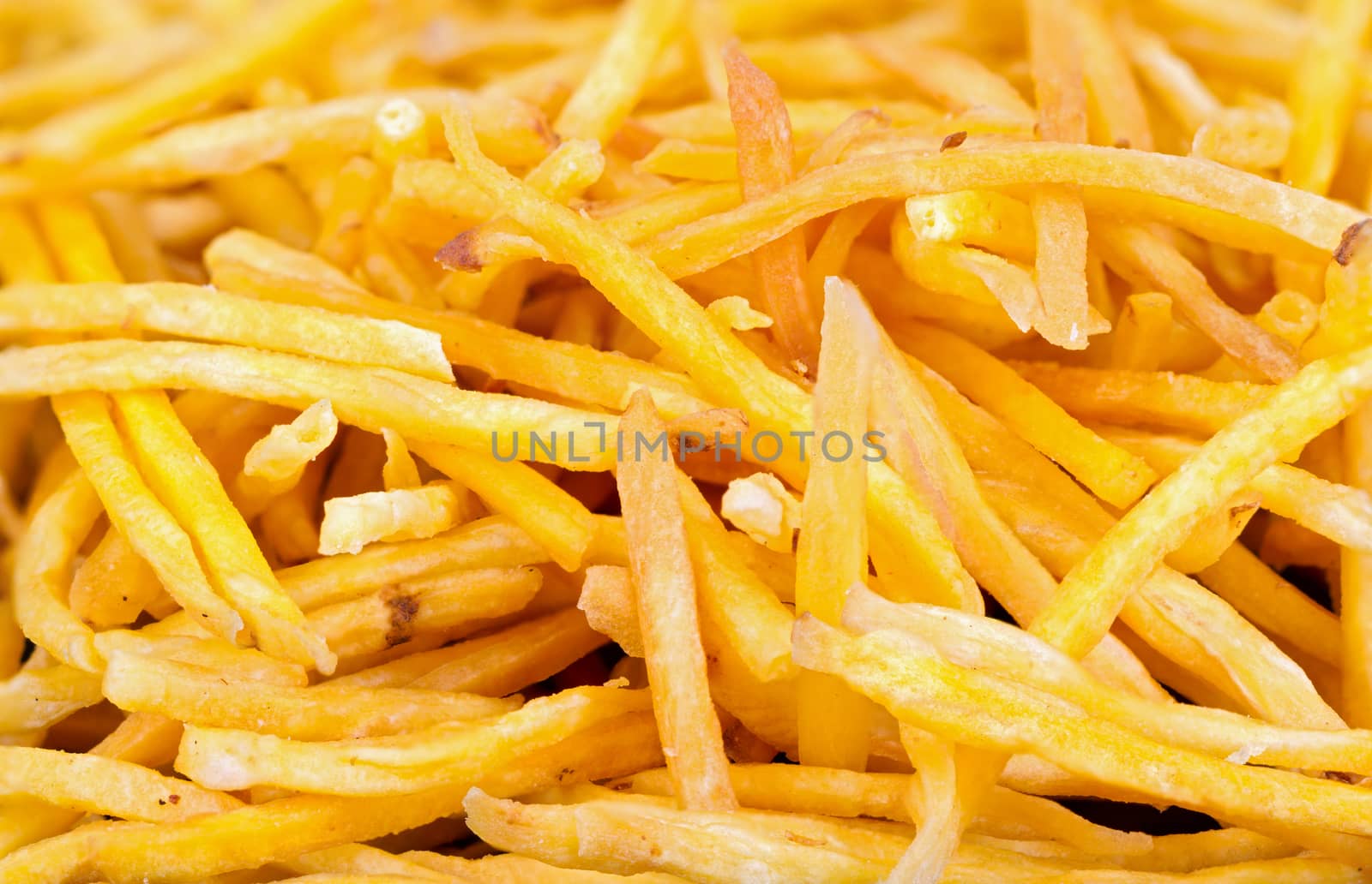 delicious Crispy fried Sweet Potato Stick - snack