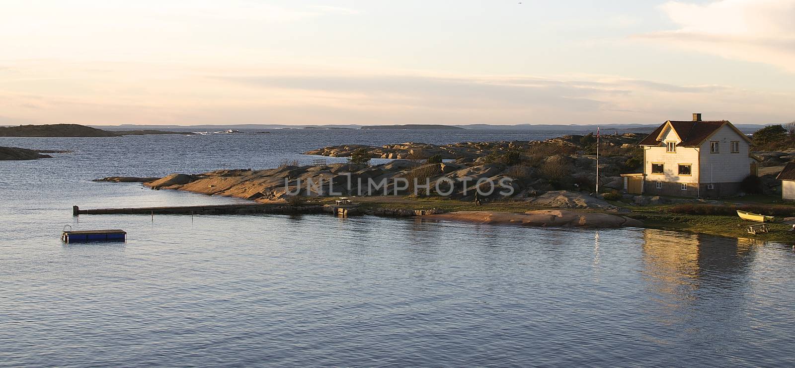 An idyllic winter by the Oslofjord