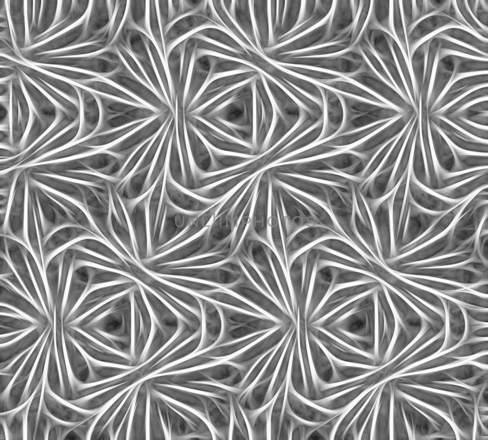 Abstract black and white fractal background gray tone