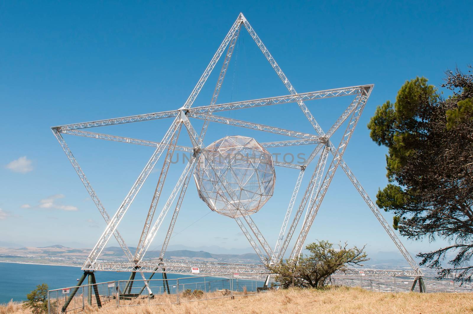 The Sunstar on Signal Hill, Cape Town is a beacon of hope forged from the repurposed fence that used to surround Robben Island
