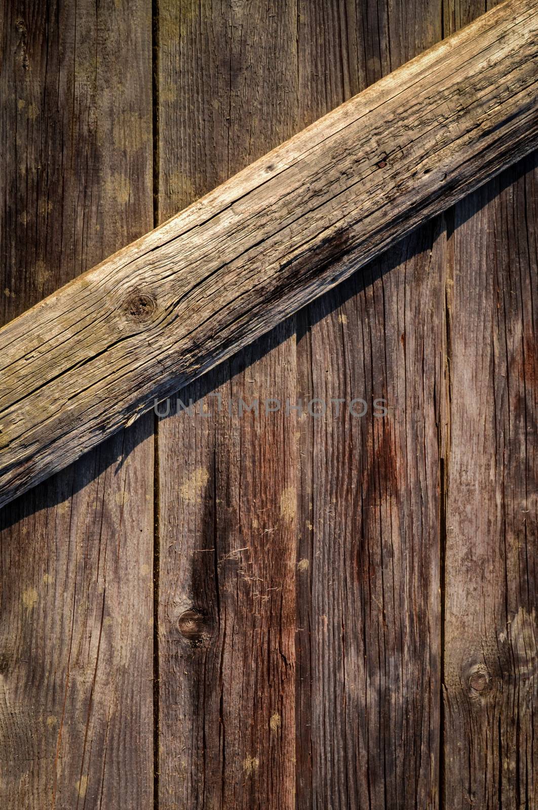 detail of old wooden door by Ahojdoma