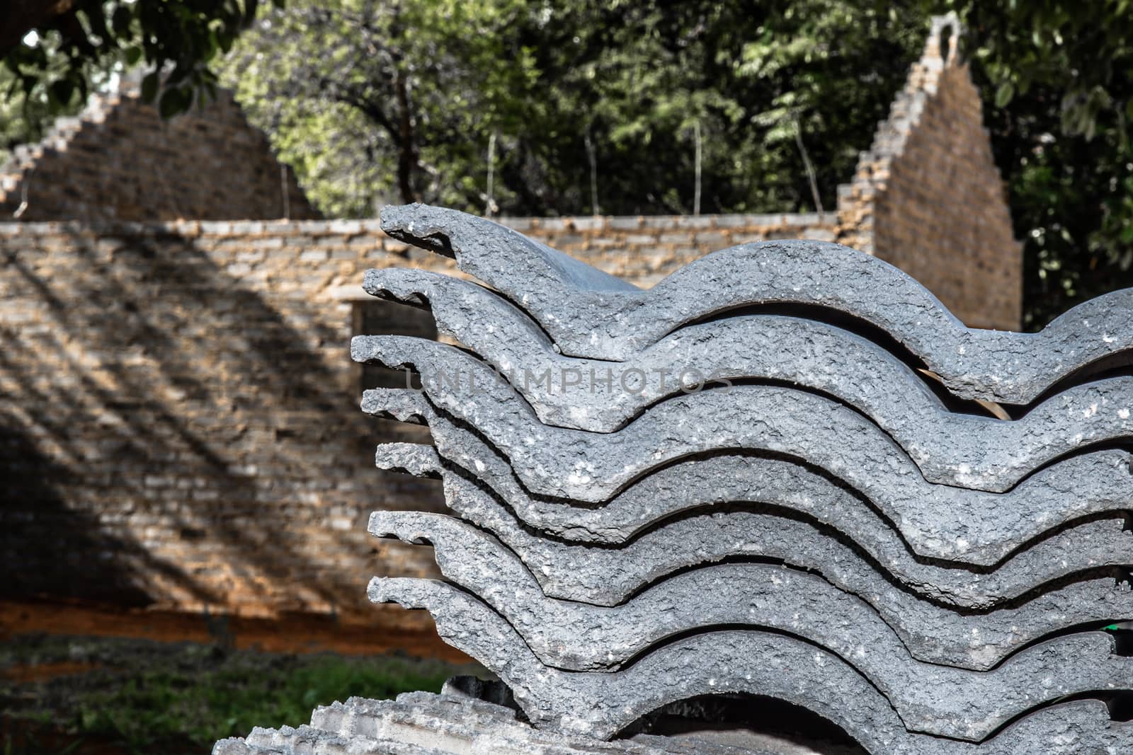 Stacked Roof Tiles by JFJacobsz