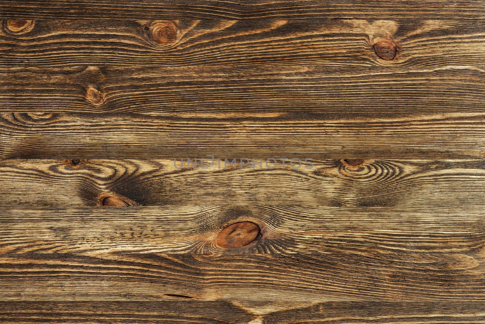 texture of wooden boards, treated for artificial aging