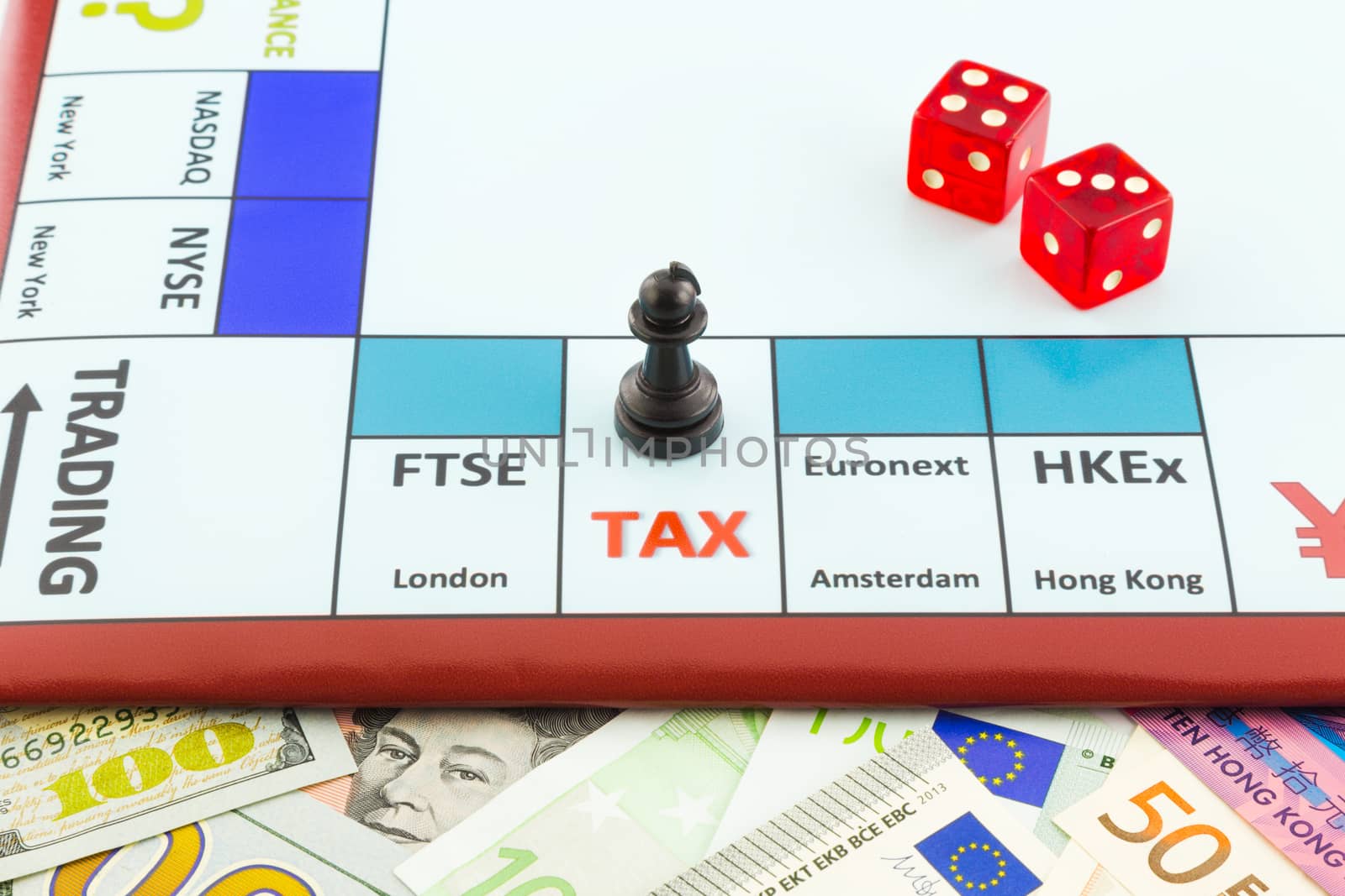 stock market board game by vinnstock