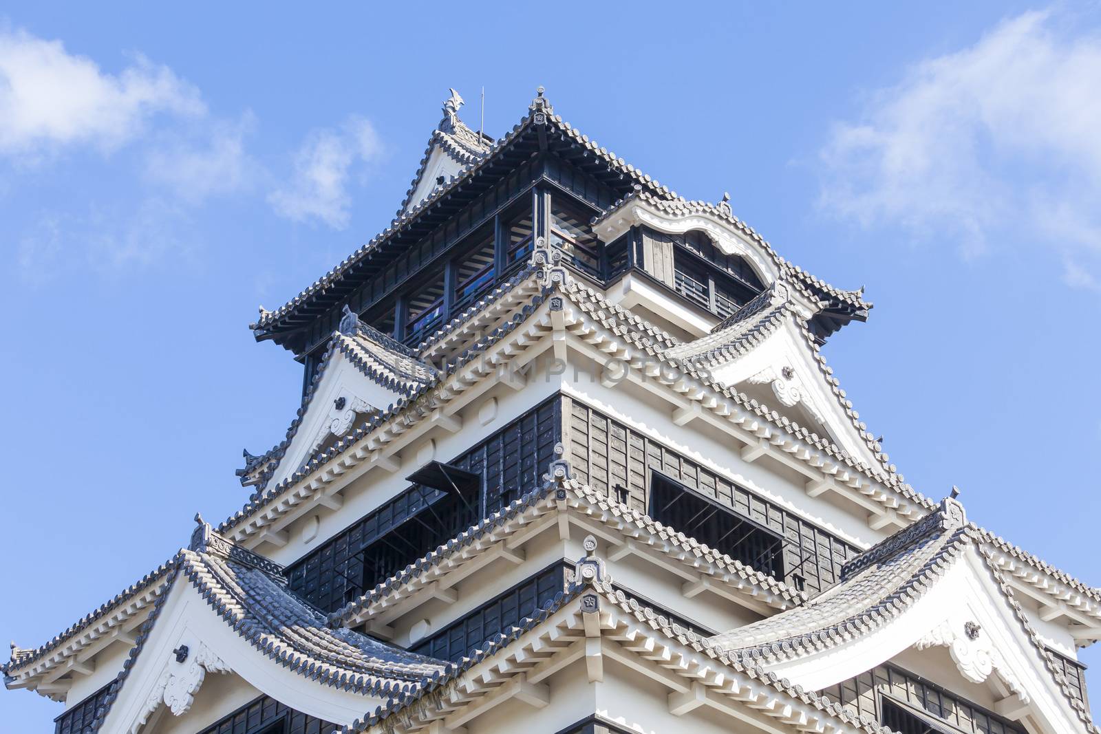 Ancient castle in Japan