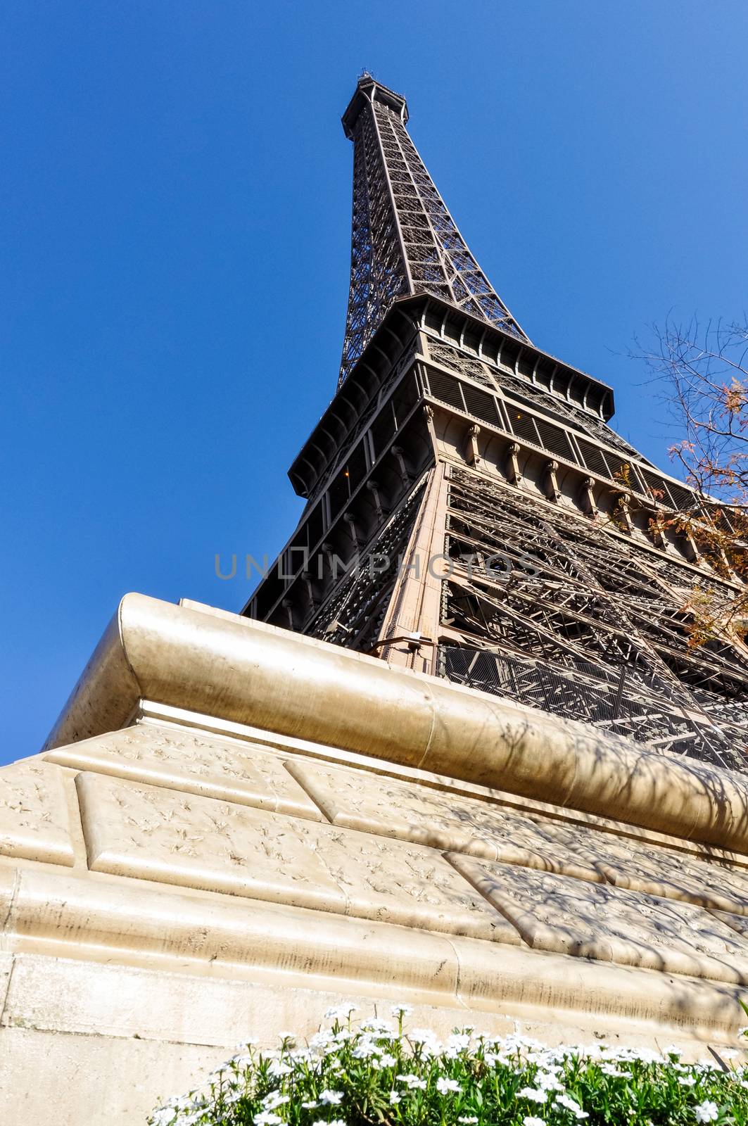 The Eiffel Tower in Paris by dutourdumonde