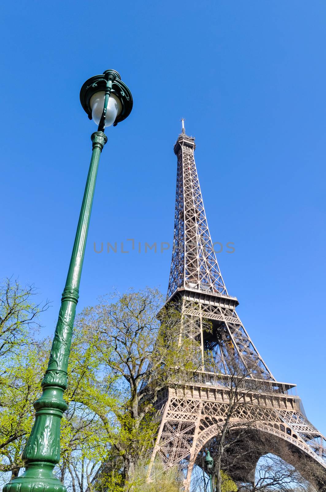 The Eiffel Tower in Paris, France