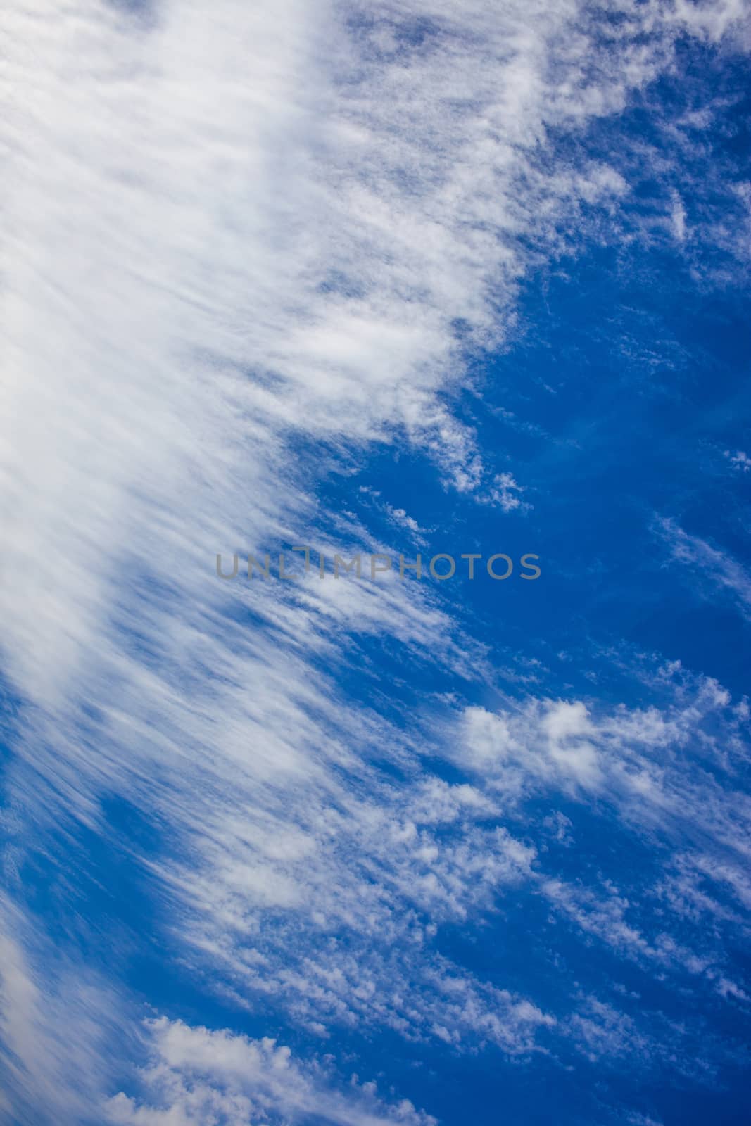 blue sky with clouds by Astroid