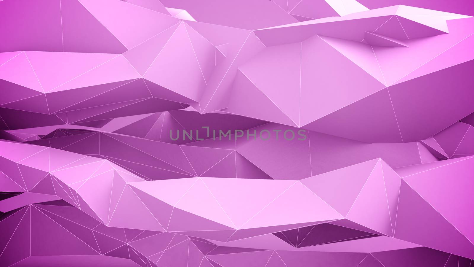 Illustration of Abstract geometric shapes. Pink.
