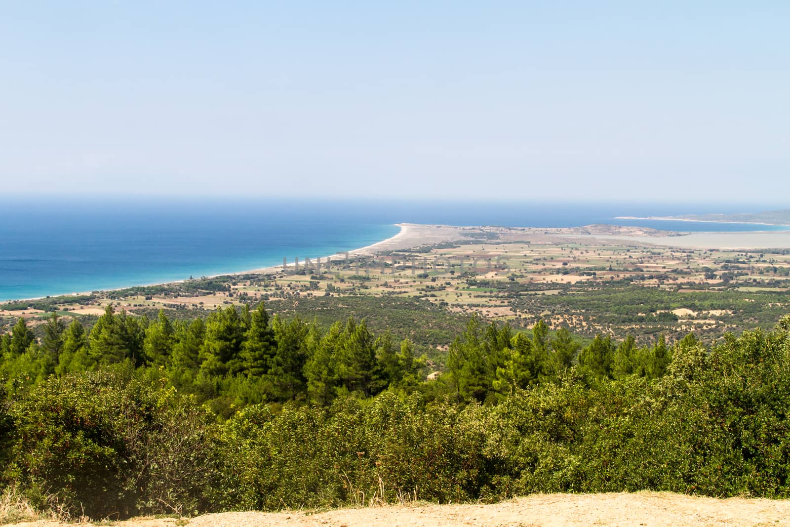 Landscape view of Conkbayiri, Canakkale