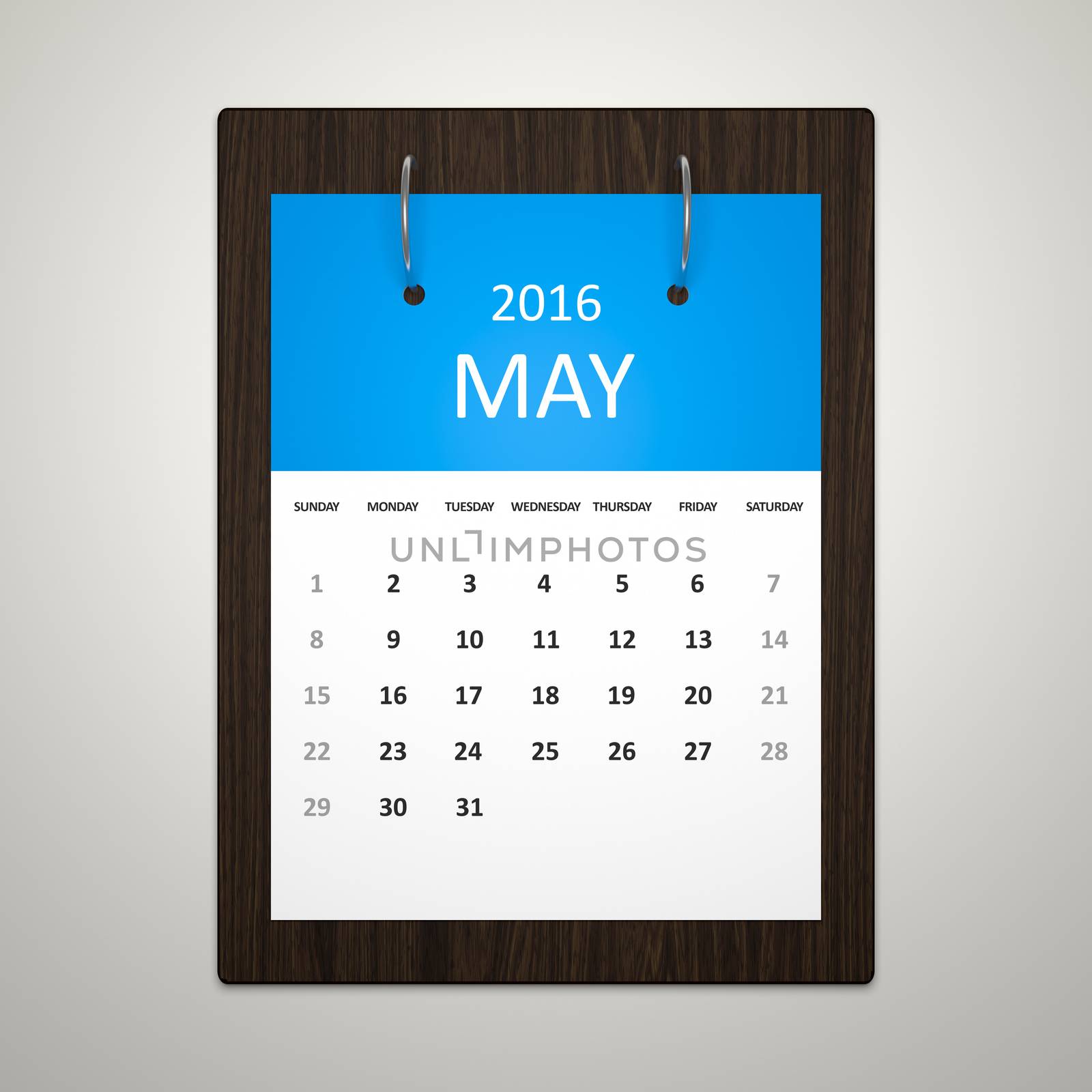 An image of a stylish calendar for event planning 2016 may