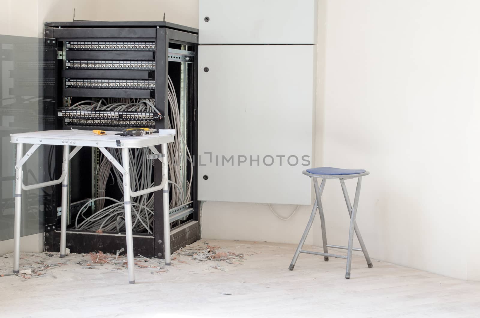 Patch cord panel - in work progres