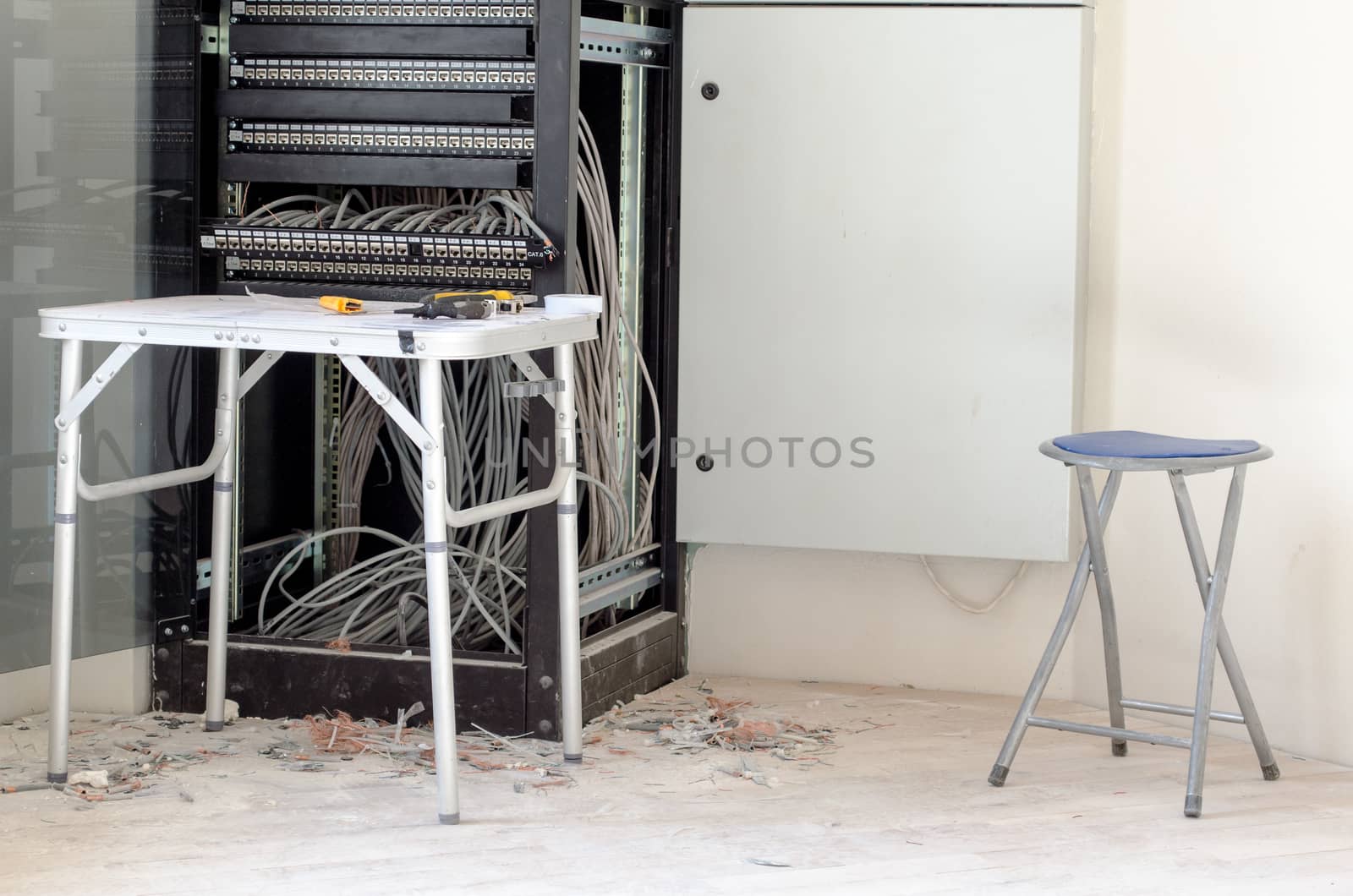 Patch cord panel - in work progres